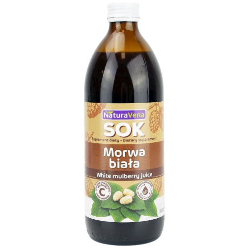 SOK MORWA BIAŁA 500 ml - NATURAVENA-1 35045 