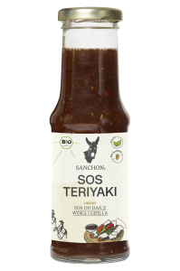 SOS SOJOWY SŁODKI TERIYAKI BEZGLUTENOWY BIO 210 ml - SANCHON