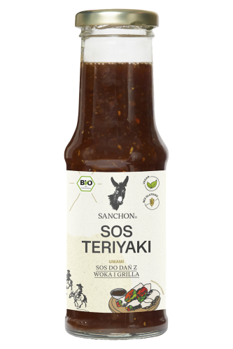 SOS SOJOWY SŁODKI TERIYAKI BEZGLUTENOWY BIO 210 ml - SANCHON-1 35062 