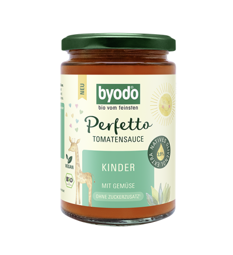 SOS POMIDOROWY Z WARZYWAMI DLA DZIECI BEZ DODATKU CUKRÓW BIO 340 ml - BYODO-1 35063 