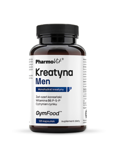 KREATYNA MEN BEZGLUTENOWA 125 KAPSUŁEK - PHARMOVIT (GYM FOOD)-1 35068 