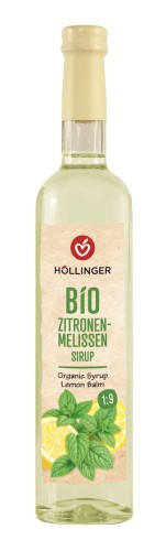 SYROP O SMAKU CYTRYNY Z MELISĄ BIO 500 ml - HOLLINGER-1 35080 