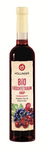 SYROP O SMAKU CZERWONYCH OWOCÓW BIO 500 ml - HOLLINGER-1 35081 