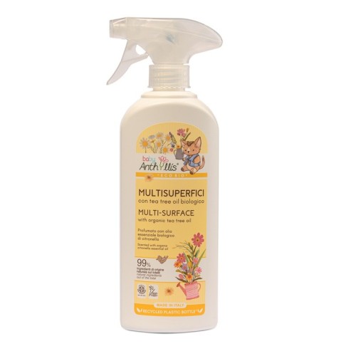 PŁYN DO CZYSZCZENIA POWIERZCHNI MAJĄCYCH KONTAKT Z DZIECKIEM (SPRAY) ECO 500 ml - BABY ANTHYLLIS-1 35092 