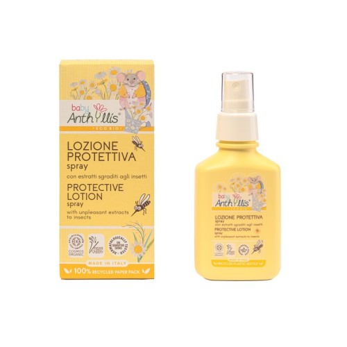 SPRAY OCHRONNY NA KOMARY I INNE OWADY DLA DZIECI ECO 100 ml - BABY ANTHYLLIS (PRODUKT SEZONOWY)-1 35093 