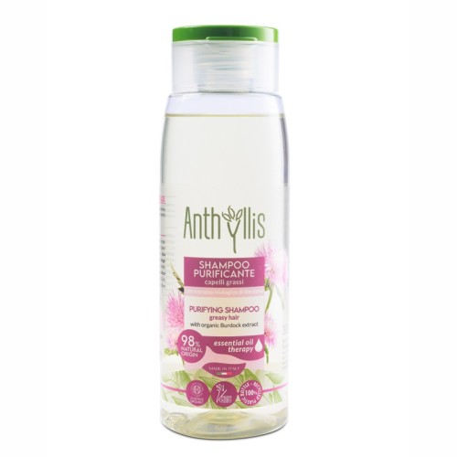 SZAMPON DO WŁOSÓW PRZTŁUSZCZAJĄCYCH SIĘ Z EKSTRAKTEM Z ŁOPIANU ECO 300 ml - ANTHYLLIS-1 35095 