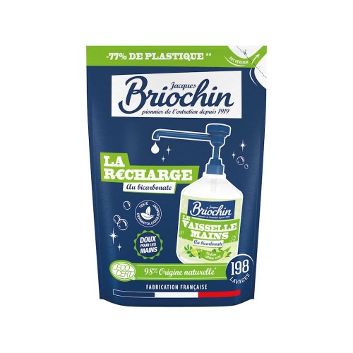 ŻEL DO MYCIA NACZYŃ I RĄK NA BAZIE SODY OCZYSZCZONEJ (UZUPEŁNIENIE) ECO 450 ml - BRIOCHIN-1 35110 