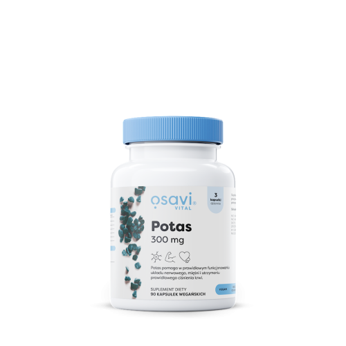 POTAS (100 mg) BEZGLUTENOWY 90 KAPSUŁEK - OSAVI-1 35117 