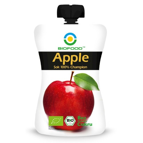 SOK JABŁKOWY 100 % CHAMPION BEZGLUTENOWY BIO 200 g - BIOFOOD-1 35132 