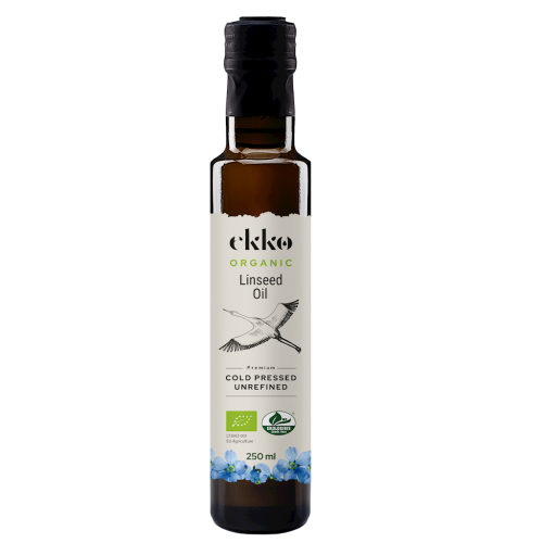 OLEJ LNIANY TŁOCZONY NA ZIMNO OMEGA-3 BIO 250 ml - EKKO-1 35153 