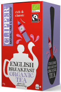 HERBATA CZARNA ENGLISH BREAKFAST FAIR TRADE BIO (20 x 2,2 g) 44 g - CLIPPER