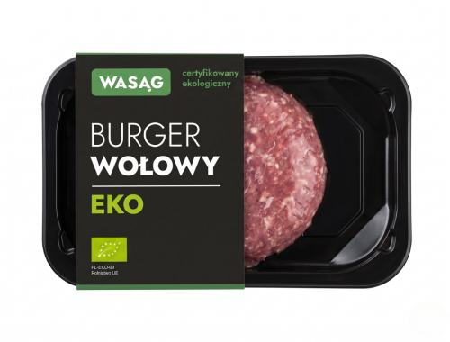 BURGER WOŁOWY SUROWY BIO 160 g - WASĄG (NA ZAMÓWIENIE)-1 35162 
