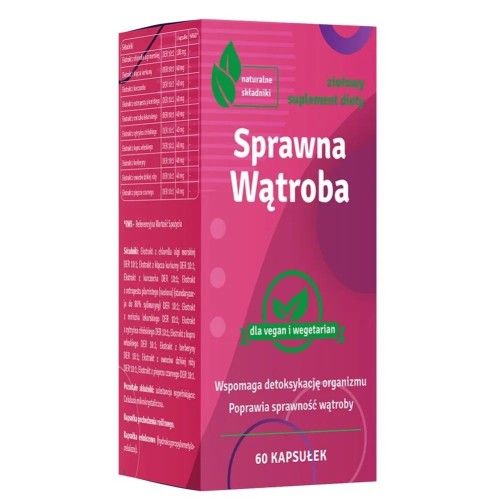 KAPSUŁKI NA WĄTROBĘ 60 szt. - PASOLEQ-1 35164 