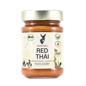 PASTA CURRY RED THAI BEZGLUTENOWA BIO 190 g -  SANCHON