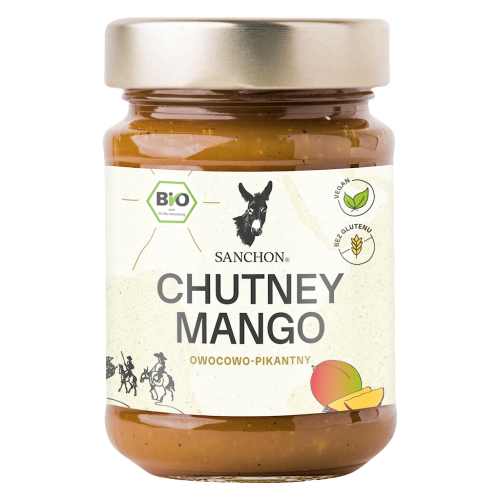 SOS MANGO CHUTNEY BEZGLUTENOWY BIO 200 g - SANCHON-1 35175 