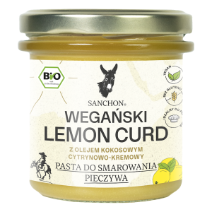 KREM CYTRYNOWY LEMON CURD BEZGLUTENOWY BIO 160 g - SANCHON