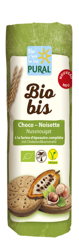 CIASTKA MARKIZY ORKISZOWE Z KREMEM KAKAOWO - ORZECHOWYM FAIR TRADE BIO 320 g - PURAL (BIO BIS)-1 35178 