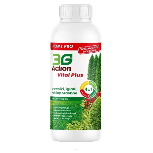 NAWÓZ UNIWERSALNY KONCENTRAT VITAL PLUS 4w1 ECO 1 L - 3G ACTION-1 35184 
