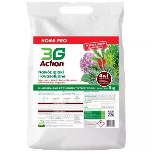 NAWÓZ DO ROŚLIN IGLASTYCH 4w1 ECO 9 kg - 3G ACTION-1 35187 
