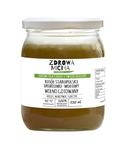 ROSÓŁ STAROPOLSKI BEZGLUTENOWY 520 ml - ZDROWA MICHA (NA ZAMÓWIENIE)-1 35192 