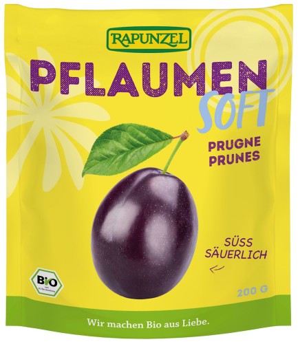 ŚLIWKI SOFT BEZ PESTEK BIO 200 g - RAPUNZEL-1 35203 