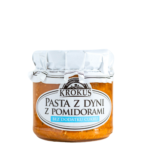 PASTA Z DYNI Z POMIDORAMI 180 g - KROKUS-1 35204 