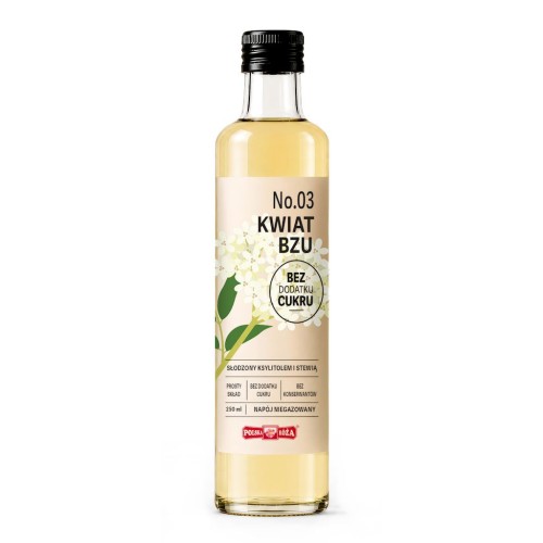 NAPÓJ KWIAT BZU BEZ DODATKU CUKRÓW 250 ml - POLSKA RÓŻA-1 35215 