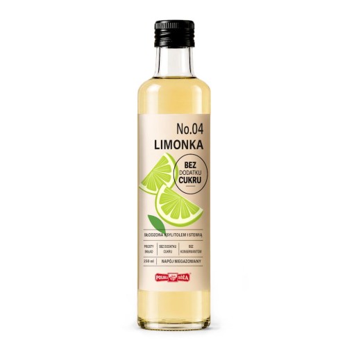 NAPÓJ LIMONKA BEZ DODATKU CUKRÓW 250 ml - POLSKA RÓŻA-1 35216 
