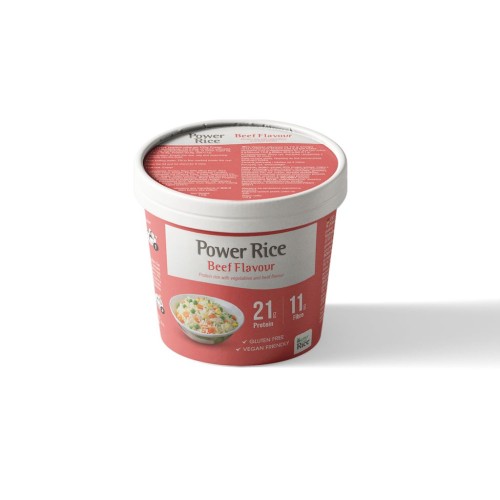 RYŻ PROTEINOWY W KUBKU Z WARZYWAMI O SMAKU WOŁOWINY 110 g - BETTER THAN RICE-1 35231 