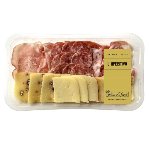 ZESTAW WĘDLIN I SERÓW WŁOSKICH BEZGLUTENOWY BIO - L'APERITIVO 120 g - PRIMAVERA-1 35244 