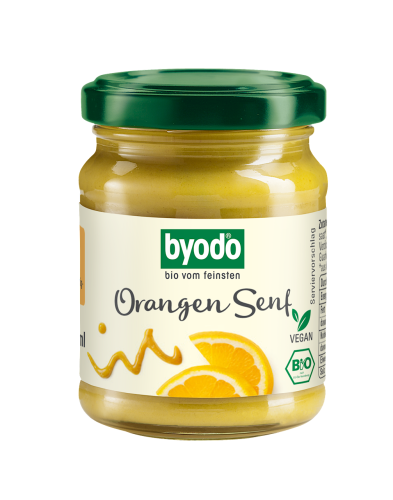 SOS MUSZTARDOWO - POMARAŃCZOWY BEZGLUTENOWY BIO 125 ml - BYODO-1 35261 