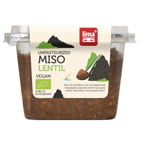 MISO LENTIL (PASTA Z SOCZEWICY I RYŻU) BIO 300 g - LIMA-1 35263 
