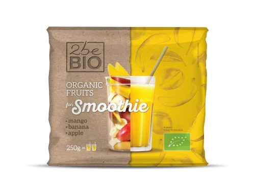 SMOOTHIE MIESZANKA ŻÓŁTE OWOCE MROŻONE BIO 250 g - 2beBIO-1 35266 