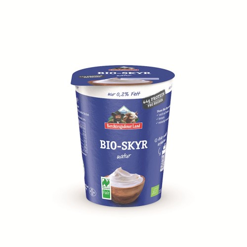 JOGURT TYPU SKYR PROTEINOWY NATURALNY BIO 400 g - BERCHTESGADENER LAND-1 35280 