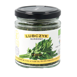 LUBCZYK SUSZONY BEZGLUTENOWY BIO 20 g - PIĘĆ PRZEMIAN