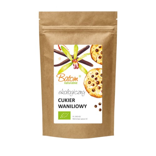 CUKIER WANILIOWY BIO 100 g - BATOM-1 35292 