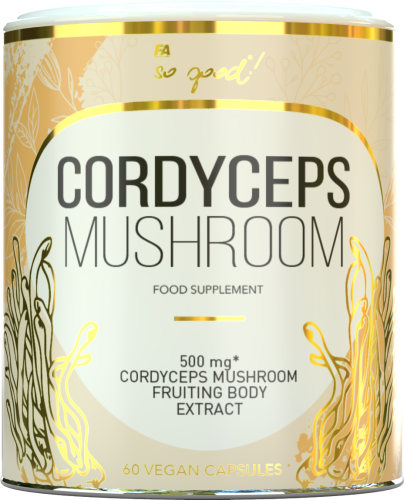 GRZYBY CORDYCEPS EKSTRAKT (500 mg) 60 KAPSUŁEK - SO GOOD!-1 35300 