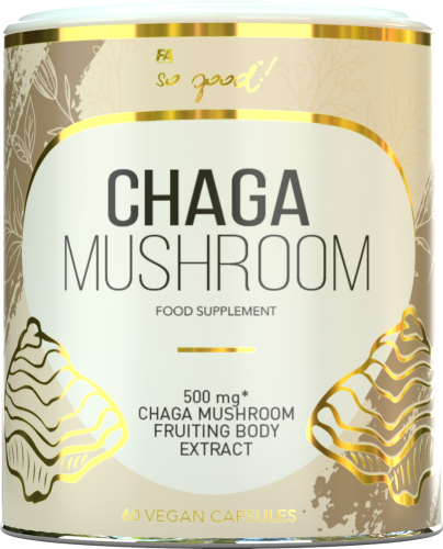GRZYBY CHAGA EKSTRAKT (500 mg) 60 KAPSUŁEK - SO GOOD!-1 35301 