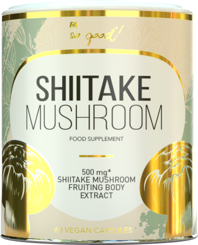 GRZYBY SHIITAKE EKSTRAKT (500 mg) 60 KAPSUŁEK - SO GOOD!-1 35302 