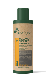 SZAMPON DO WŁOSÓW Z KOLAGENEM I KWASEM HIALURONOWYM 400 ml - BIOMAGIC-1 35320 