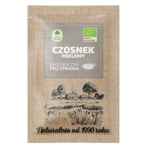 CZOSNEK MIELONY BIO 20 g - DARY NATURY-1 35332 