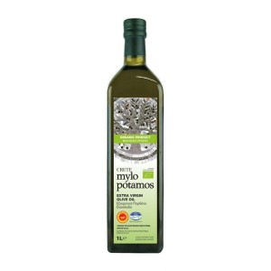 OLIWA Z OLIWEK EXTRA VIRGIN NIEFILTROWANA PDO KRETA BIO 1 L - MYLOPOTAMOS