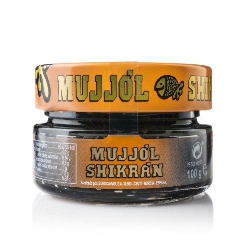 KAWIOR CZARNY ZE ŚLEDZIA I CEFALA 100 g - EUROCAVIAR (SHIKRAN)-1 35354 