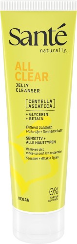 ŻEL OCZYSZCZAJĄCY DO MYCIA TWARZY Z WĄKROTKĄ AZJATYCKĄ I BETAINĄ ECO 150 ml - SANTE-1 35370 
