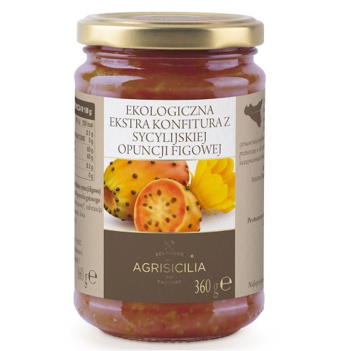 KONFITURA Z OPUNCJI FIGOWEJ SYCYLIJSKIEJ BIO 360 g - AGRISICILIA-1 35399 