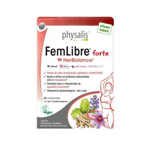 TABLETKI NA MENOPAUZĘ (FEMLIBRE FORTE) 30 szt. - PHYSALIS (HERBALANCE)-1 35411 