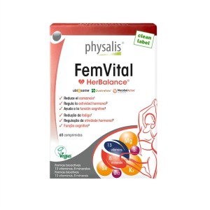 TABLETKI NA WITALNOŚĆ DLA KOBIET (FEMVITAL) 60 szt. - PHYSALIS (HERBALANCE)