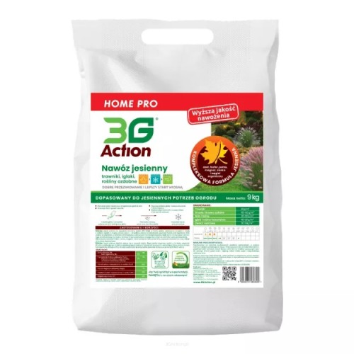 NAWÓZ JESIENNY ECO 9 kg - 3G ACTION (PRODUKT SEZONOWY)-1 35417 