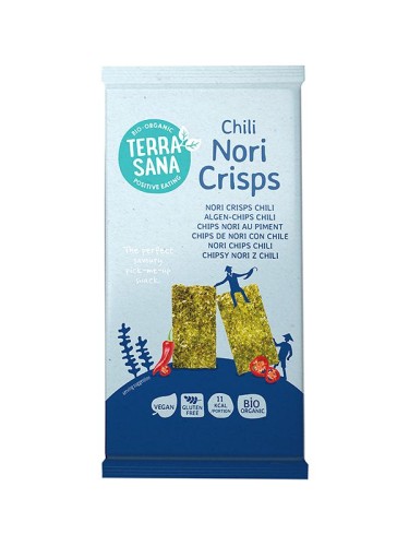 CHIPSY NORI Z CHILI BEZGLUTENOWE BIO 16 g - TERRASANA-1 35419 