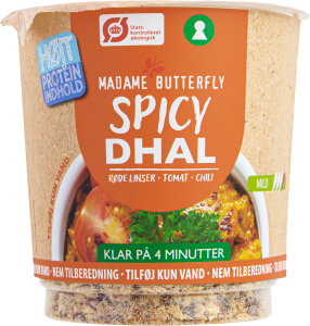 DANIE BŁYSKAWICZNE PROTEINOWE DAL PIKANTNY BIO 60 g - MADAME BUTTERFLY
